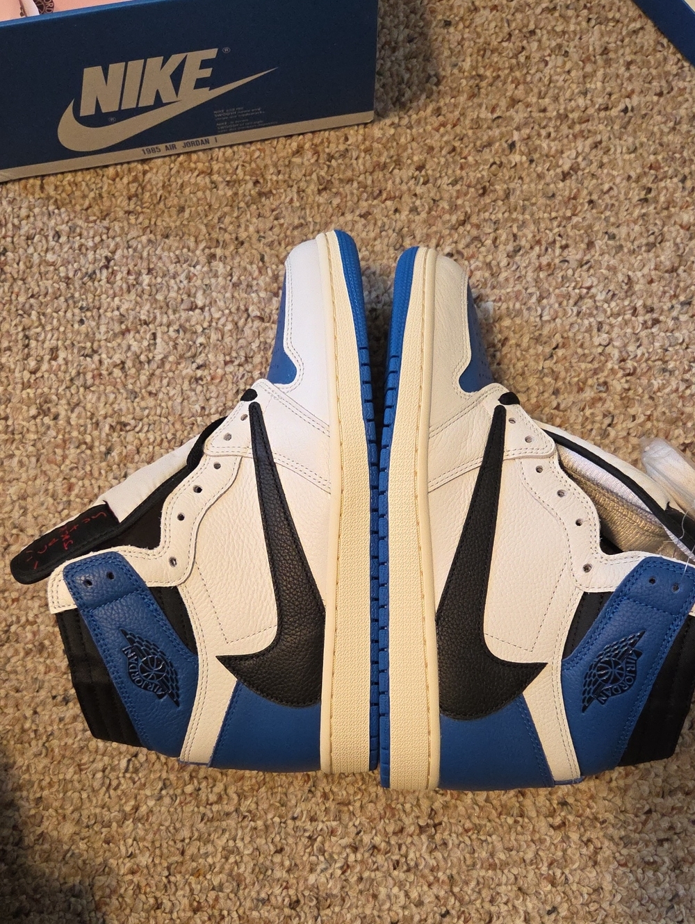 NEW Jordan 1 Retro High Fragment Sz 10